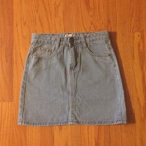 Jean skirt